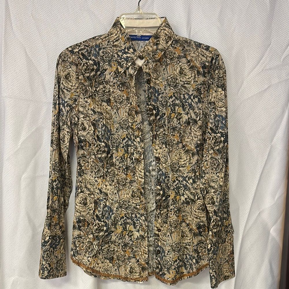 Floral Button Down Shirt